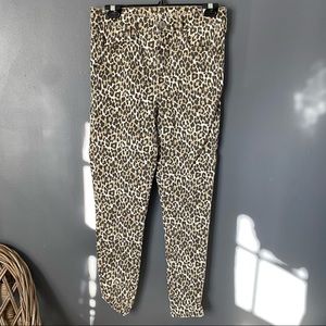 American Eagle Leopard Hi-Rise Jegging